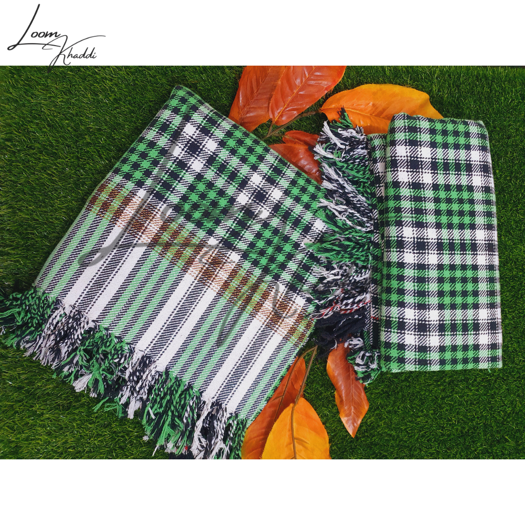 Pure Cotton Khais (کھیس) Throw