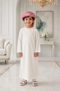 KIDS TRADITIONAL OFF WHITE EMIRATI THOBE