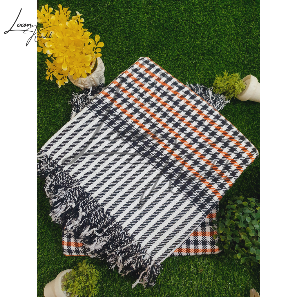 Pure Cotton Khais (کھیس) Throw