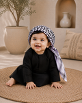 KIDS TRADITIONAL BLACK EMIRATI THOBE