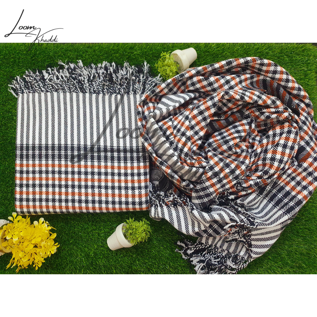 Pure Cotton Khais (کھیس) Throw