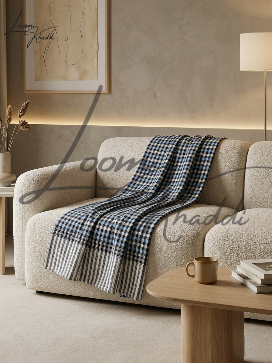 Pure Cotton Khais (کھیس) Throw