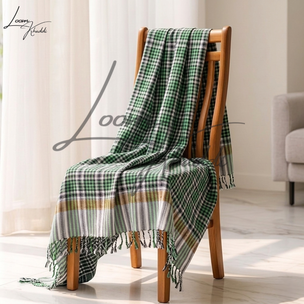 Pure Cotton Khais (کھیس) Throw