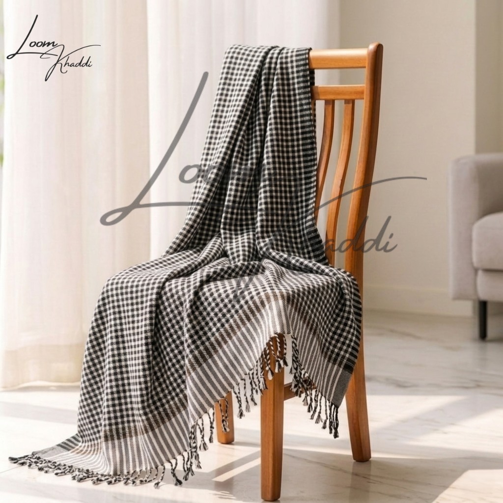 Pure Cotton Khais (کھیس) Throw