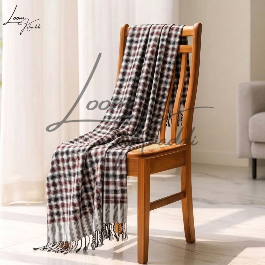 Pure Cotton Khais (کھیس) Throw