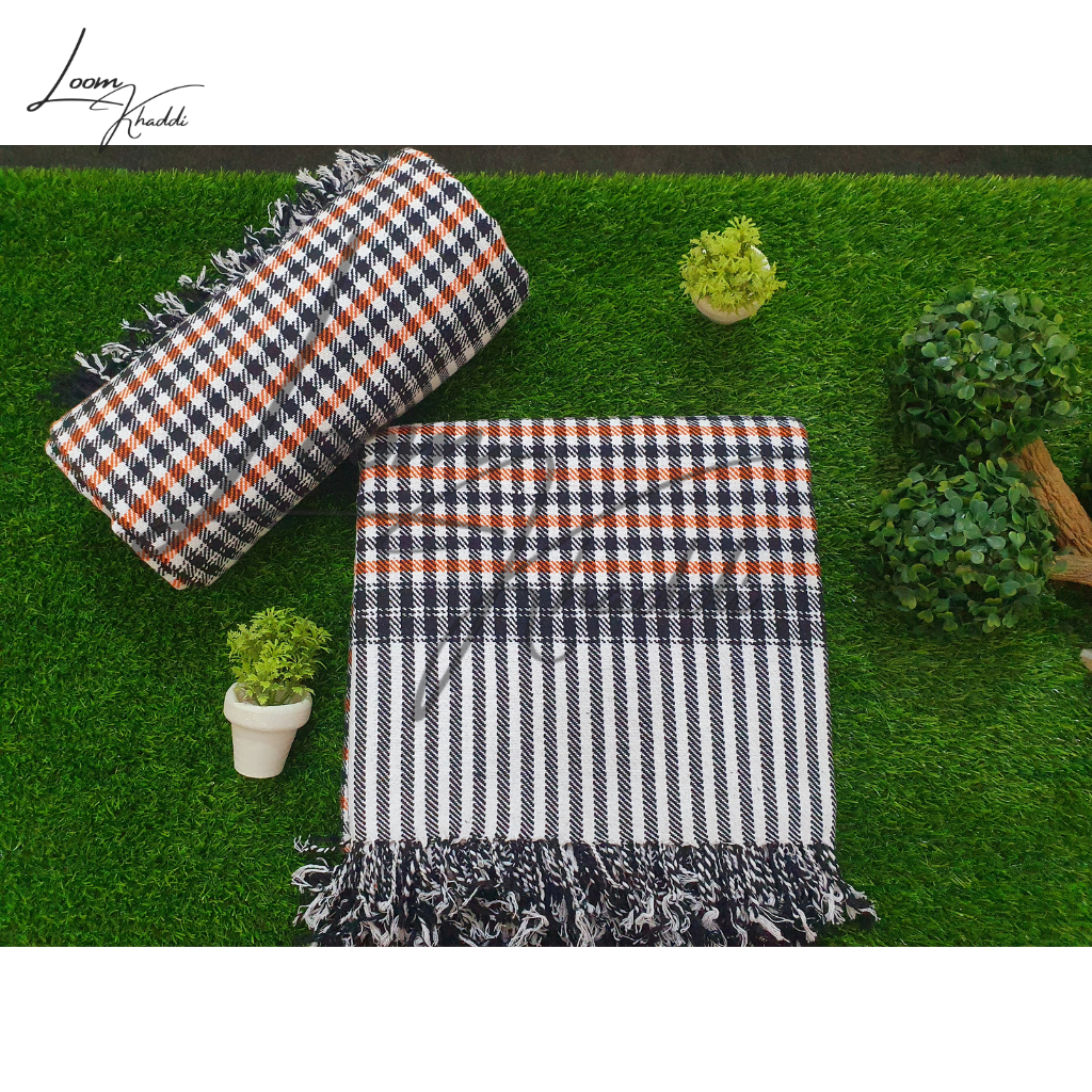 Pure Cotton Khais (کھیس) Throw