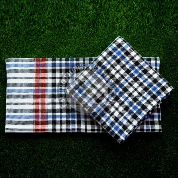 Pack of 2 Pcs Pure Cotton khais(throw)