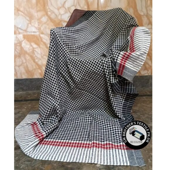 3. Pack of 2 Pcs Pure Cotton khais(throw)