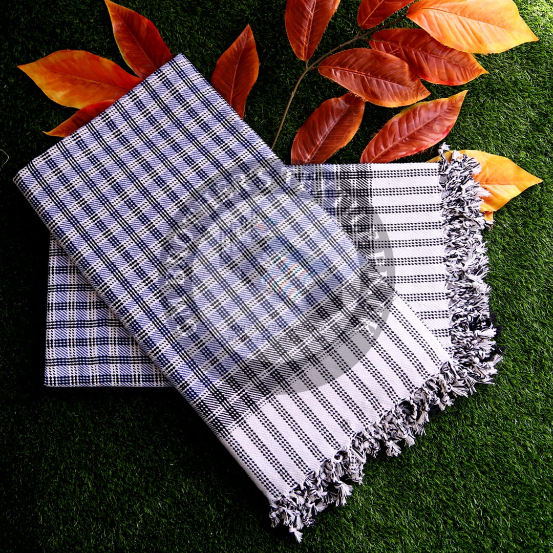 4. Pack of 2 Pcs Pure Cotton khais(throw)