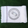 Pure white Wool Shawl For Men